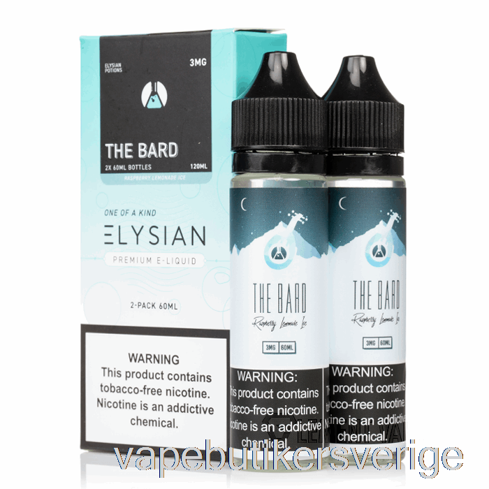 Vape Sverige The Bard - Elysian Labs - 120ml 0mg